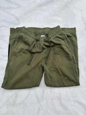 Puma Olive Green Kids Sweatpants Joggers